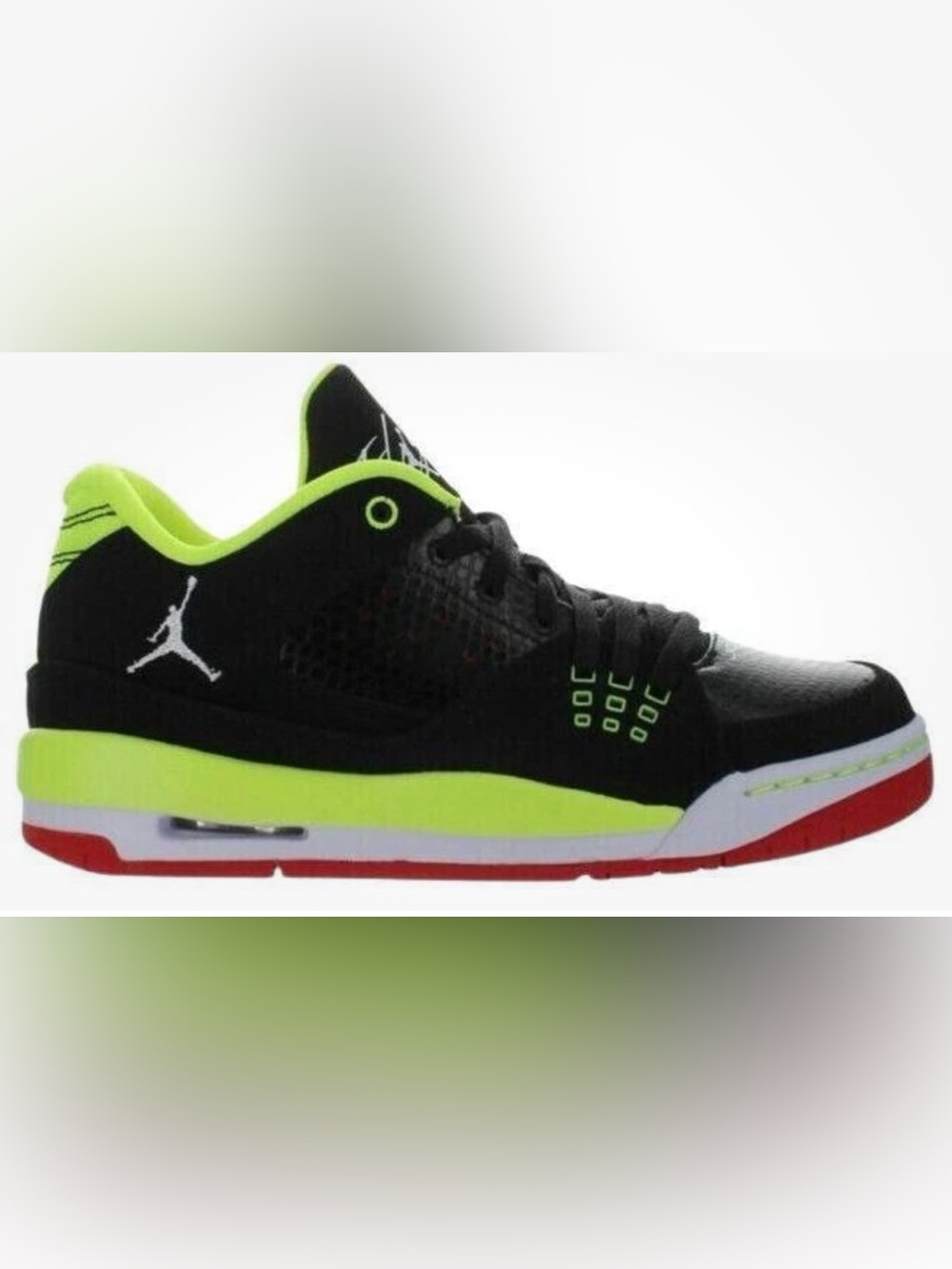 NEW Jordan SC-1 Low Black Fire Red Volt Size 10.5 w/Box